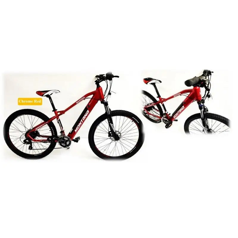 29 Montana Backtrail Electric E-Bike - Available in Red