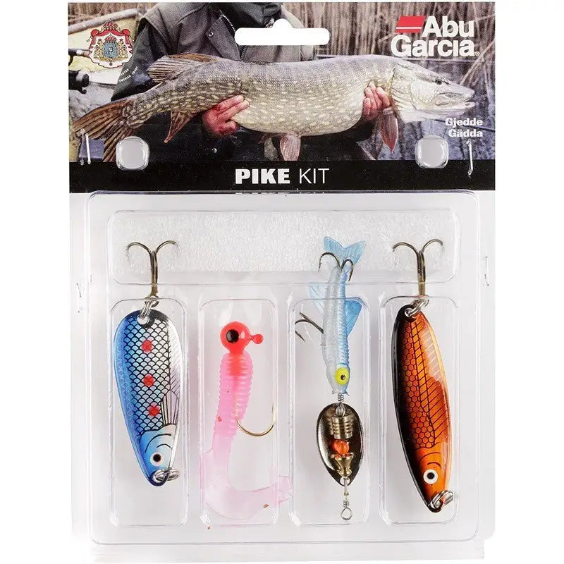 Abu Garcia Pike Fishing Lure Kit 4 Pack Stewart And Gibson Ltd