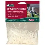 Adams Gutter Hooks for Outdoor Fairy Lights for Hanging for