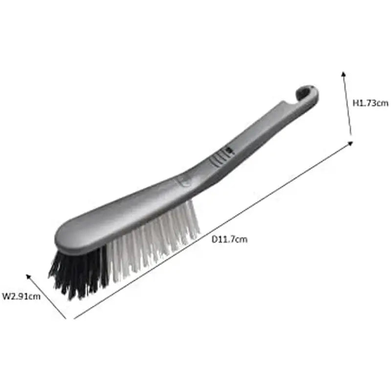 Addis Hand Brush Metallic Grey (stiff) Stewart and Gibson Ltd