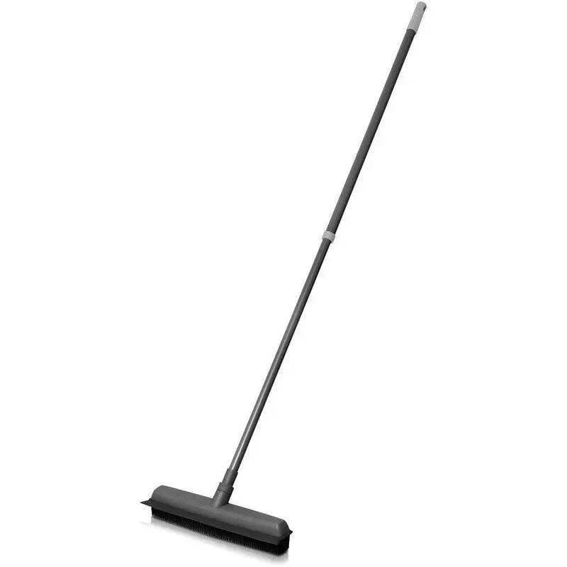 Addis Rubber Broom Brush Metallic / Graphite Grey - Cleaning