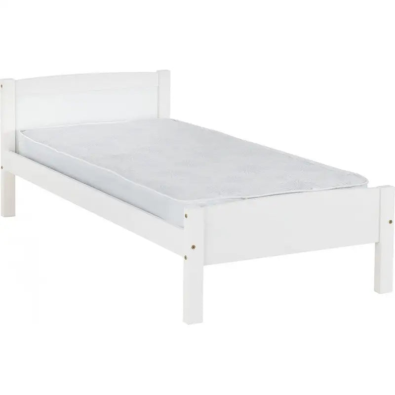 Amber Wooden Bed Frame - White & Grey Available - 3ft