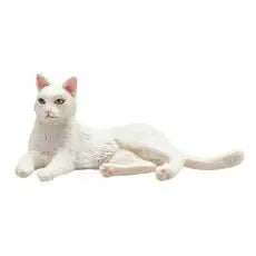 Animal Planet Pet Animals - Cat Laying White - Toys