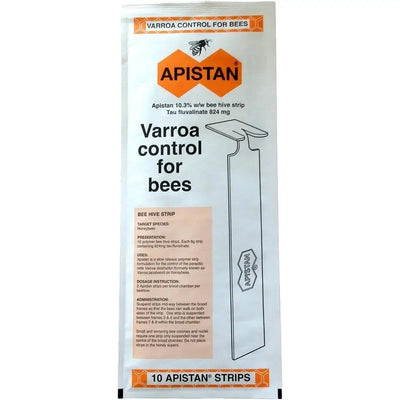 Apistan UK Varroa Control Stripes Beekeeping Equipment - 10