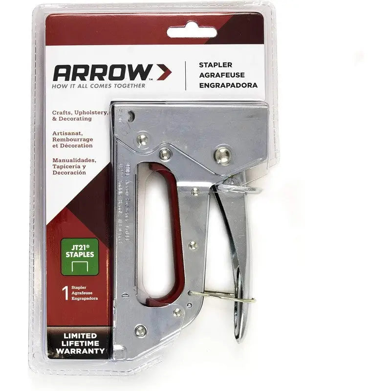 Arrow Jt21/t27 Staple Gun and Replacement Staples (6mm to 10mm