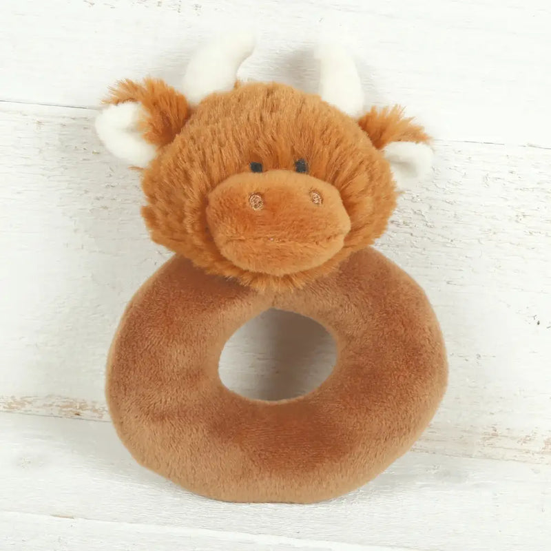 Baby Toy Rattle - Cow Sheep and Bunny Designs Available