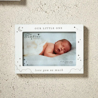 Bambino Wooden Photo Frame Little One 6x4 - Giftware