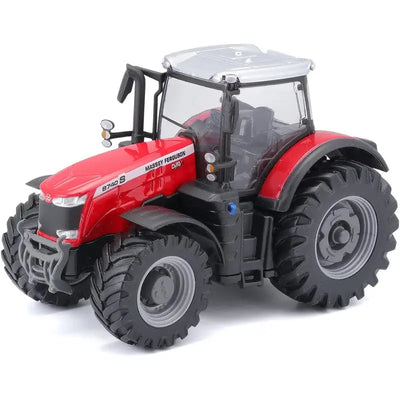 Burago 10cm Massey Ferguson 8740s Toy Tractor
