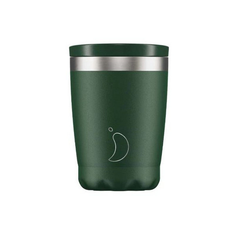 Chilly’s 340ml Coffee Cup Matte Green