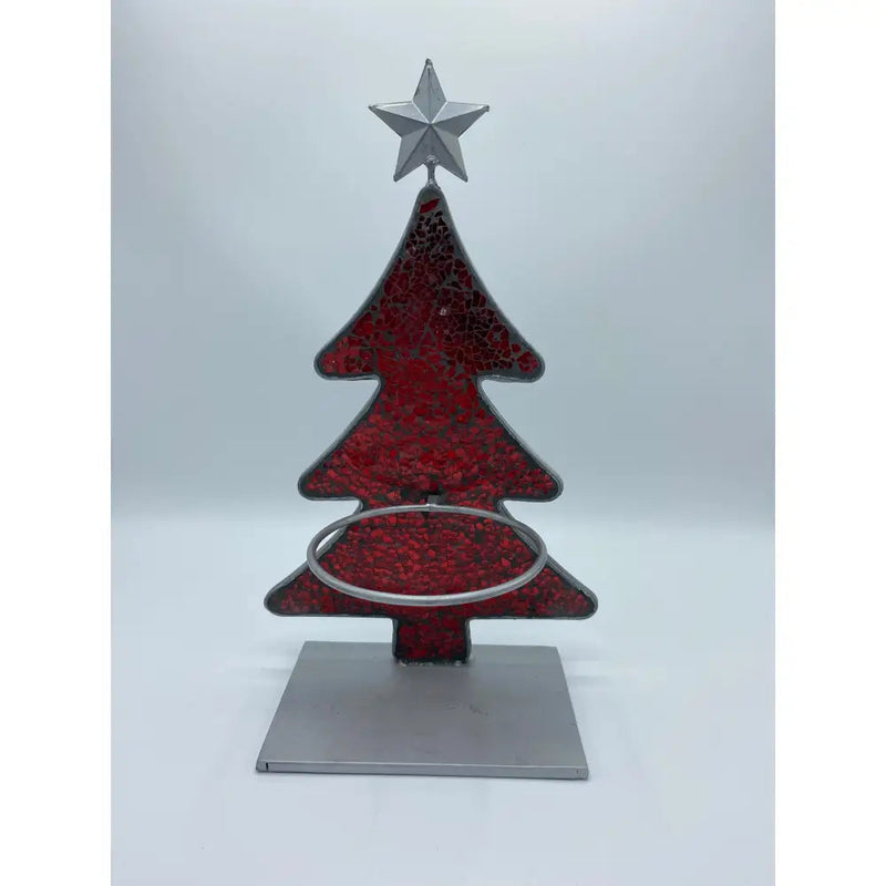 Christmas Tree Candle Holders - Various Designs - 1 Sent -