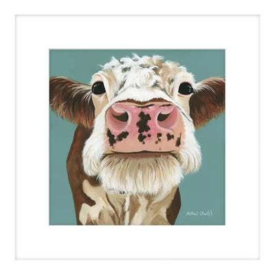 Cow - Gertrude Picture 44cm Artwork