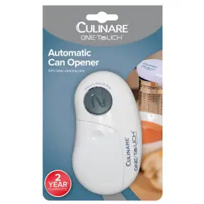 Culinare One Touch Automatic Can Opener- White - Kitchenware