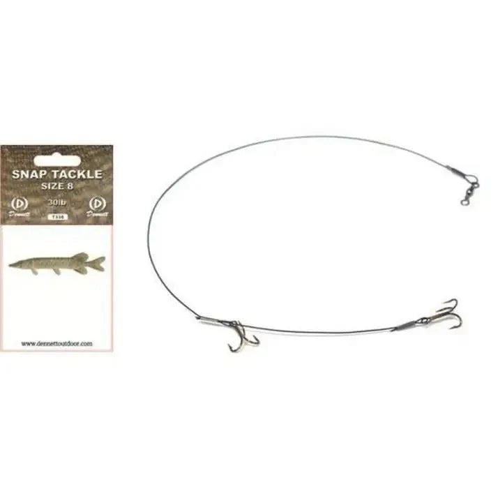 Dennett Snap Tackle Fishing Hook - Various sizes - 8 -