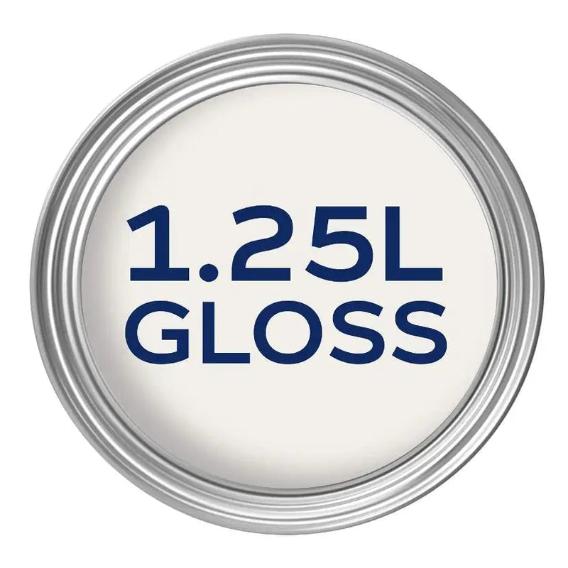 Dulux Non Drip Gloss High Sheen Pure Brilliant White 1.25L -