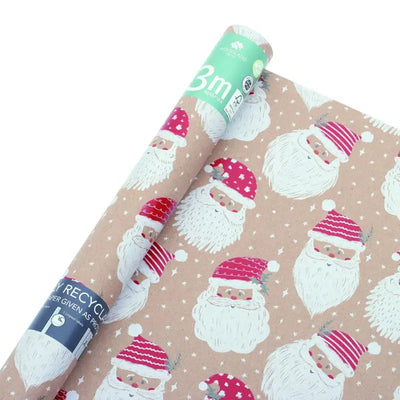 Eco Nature Festive Gift Wrap - 3 Metre Roll - Gift Wrap