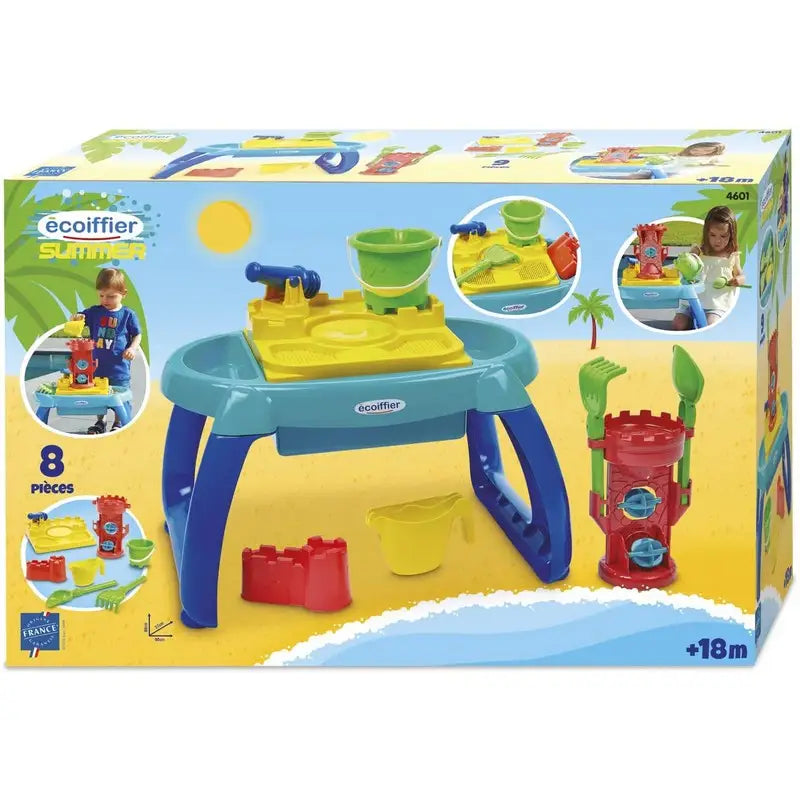 Ecoiffer Childrens Sand And Water Summer Table - Toys