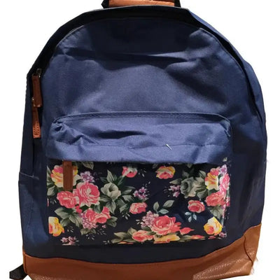 Elizabeth Rose Madison Floral Backpack Schoolbag With Front