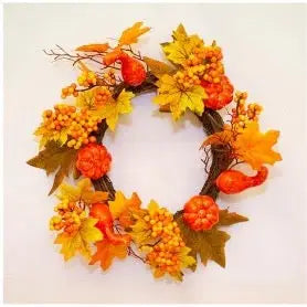 Enchante Pumpkin Berry Wreath 30cm - Autumn