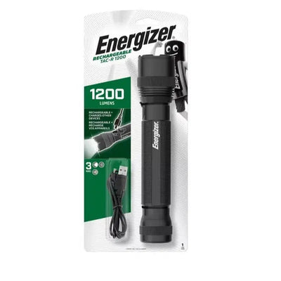 Energizer Tactical Tac-R Rechargeable Handheld Torch - 1200