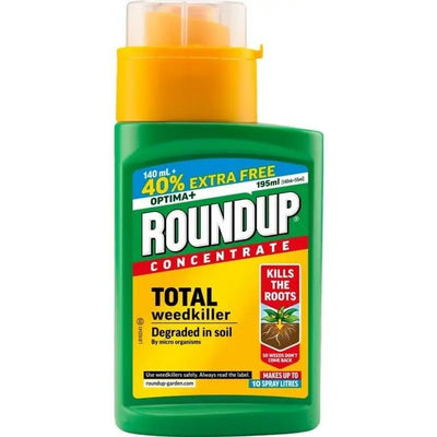 Evergreen Roundup Total Concentrate Weedkiller 140ml + 40%
