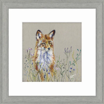 Floral Fox Small - Picture 35cm Artwork