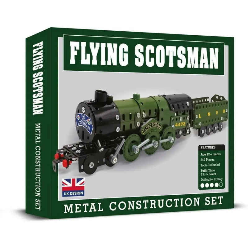 Flying Scotsman Metal Construction Set (340 pieces) - Toys &