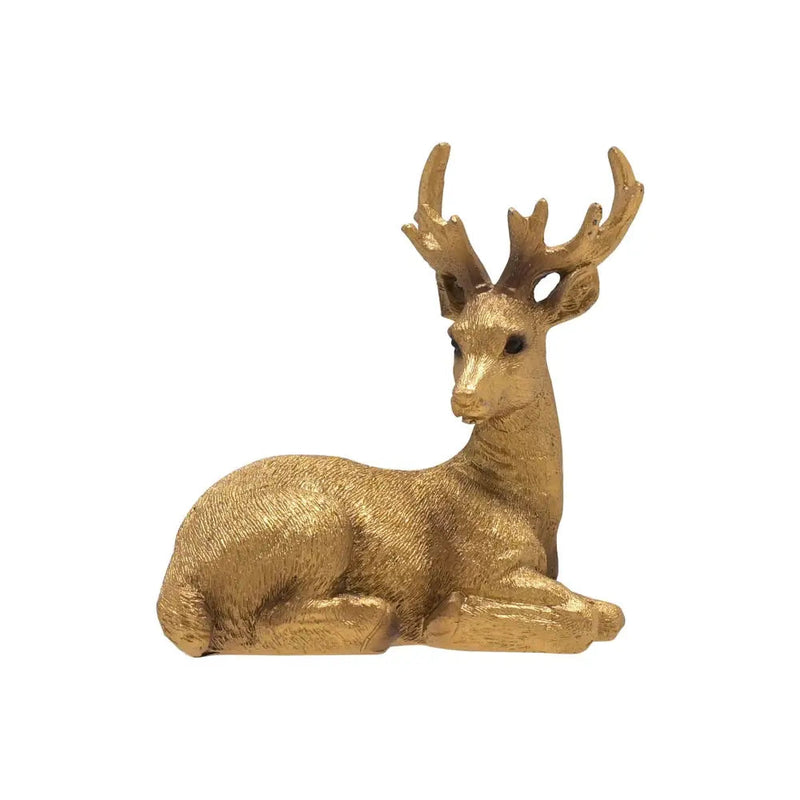 Gold Stag - Standing OR Sitting - Sitting - Seasonal &