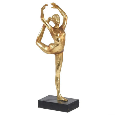 Gymnastic Girl in Gold 11 x 9 x 30cm - Homeware