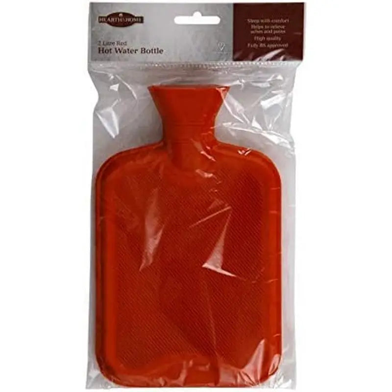 Hearth & Home Rubber Hot Water Bottle - Assorted Colours -