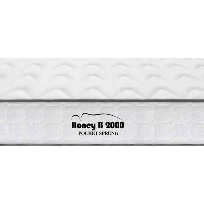 Honey B 2000 Luxury 1000 Pocket Sprung Mattresses - 3ft /