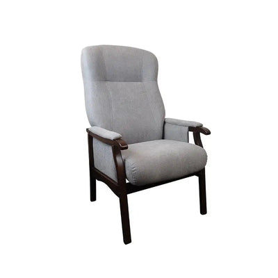 Image Brandon Orthopaedic Fabric Arm Chair - Light Grey -