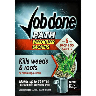 Job Done Path Weedkiller 6 Sachet Drop And Go - Covers