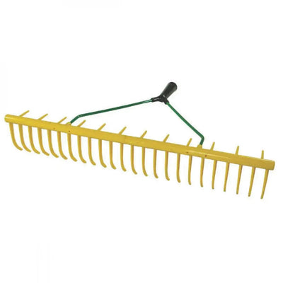 Jost Double Sided 24/12 Tooth Rake Yellow