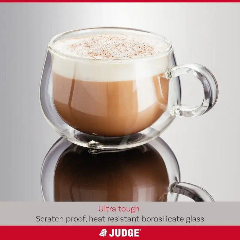 Judge Double Walled Glassware Cappuccino 2 Piece Set -