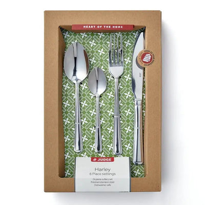 Judge Harley 24 Piece Cutlery Gift Box Set - Kitchenware