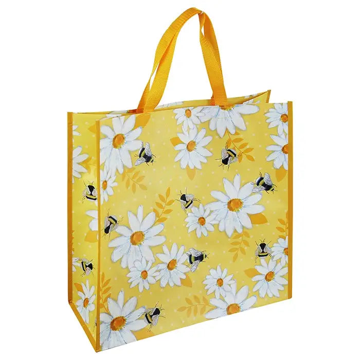 Jumbo Bag For Life PP Woven - Bees / Beach Stripes - Bees -