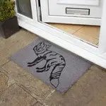 JVL Coir Mat Animal Themed Outdoor Coir Doormat - 45 x 75cm
