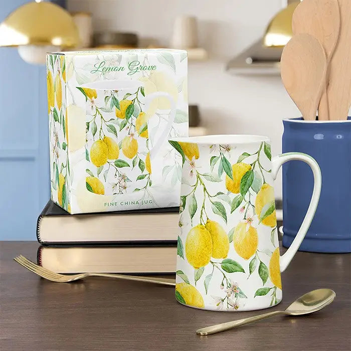 Lemon Grove Gift Boxed - Set of 4 Mugs / Jug - Jug -