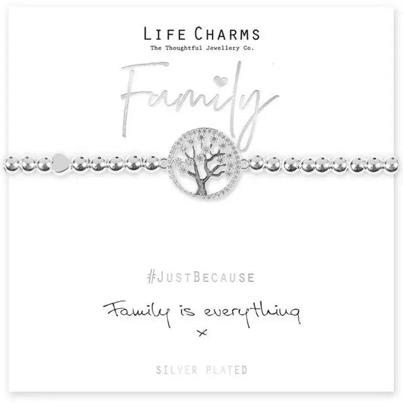 Life Charm Bracelets For Family Members - Family