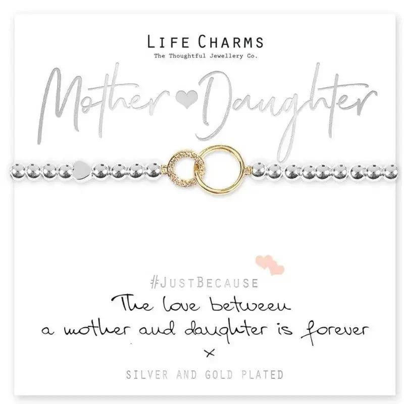 Life Charm Bracelets For Family Members - Love Between