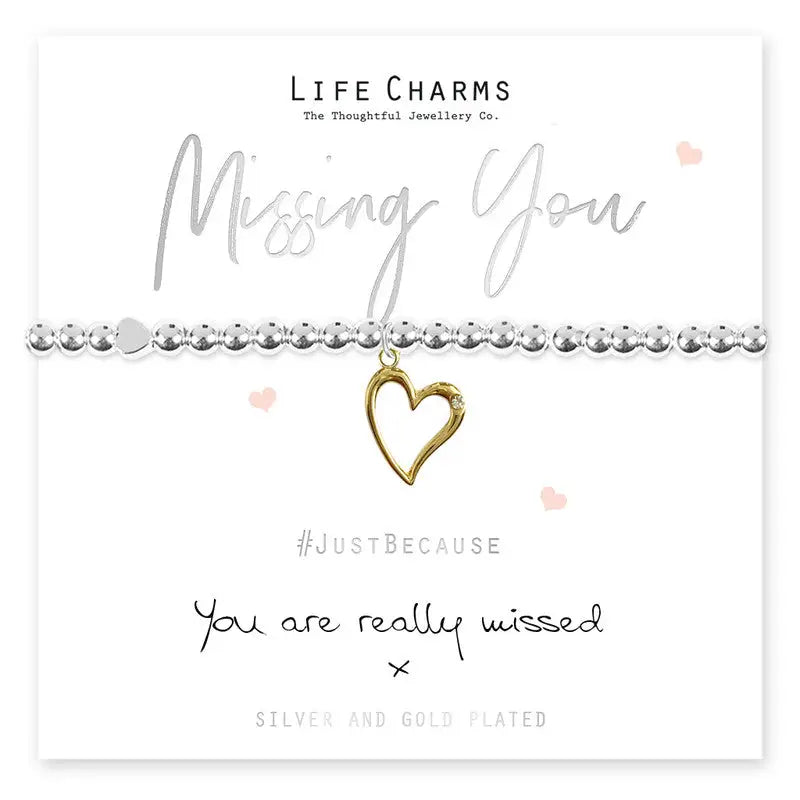 Life Charm I’m Missing You Bracelet - Bracelets