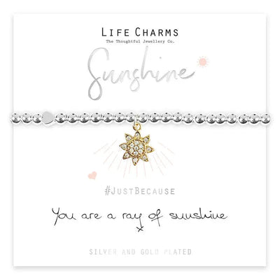 Life Charm You Are A Ray Of Sunshine Bracelet - Bracelets