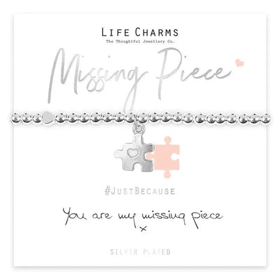 Life Charm You Are My Missing Piece Bracelet - Bracelets