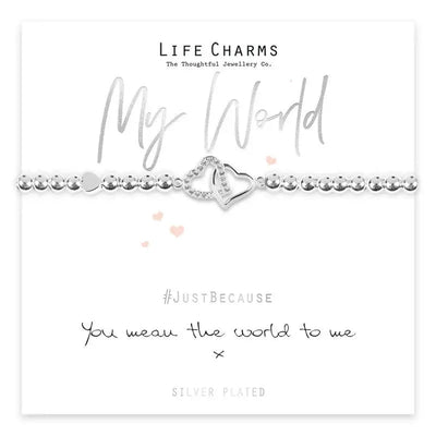 Life Charm You Mean The World To Me Bracelet - Bracelets
