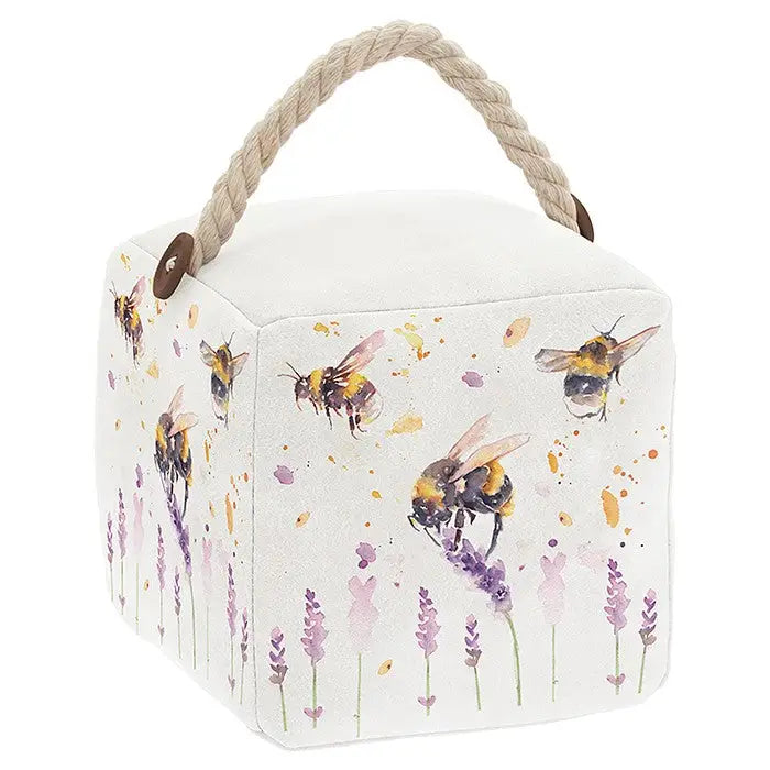 L&P Country Life Doorstop - Bees & Lavender - Giftware
