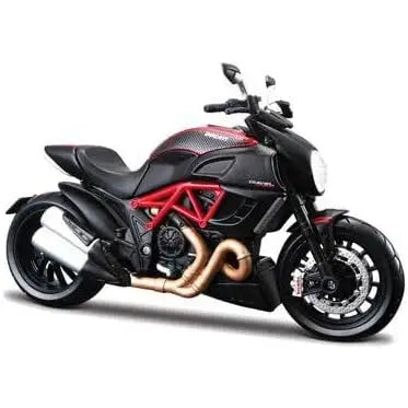 Maisto 1:12 Motorbike Toy Assorted Designs (1 Sent) - Toys