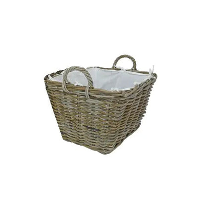 Manor Rattan Basket Grosvenor - Small - Log Basket