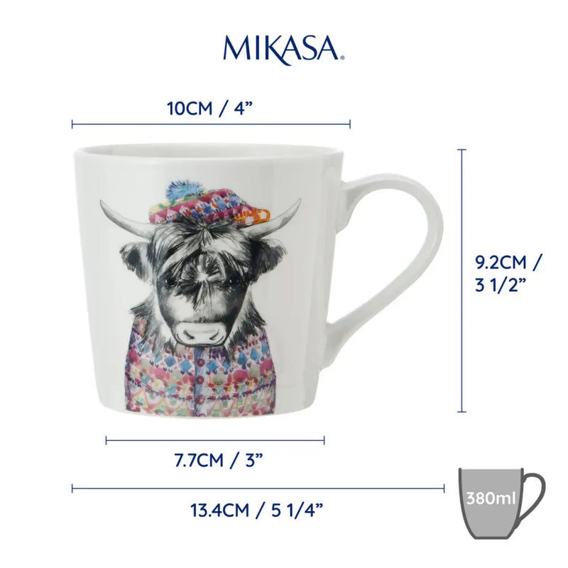 Mikasa Tipperleyhill Porcelain Mug 380ml - Cockapoo