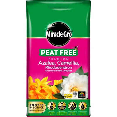 Miracle-Gro Peat Free Ericaceous Compost 10L - Compost