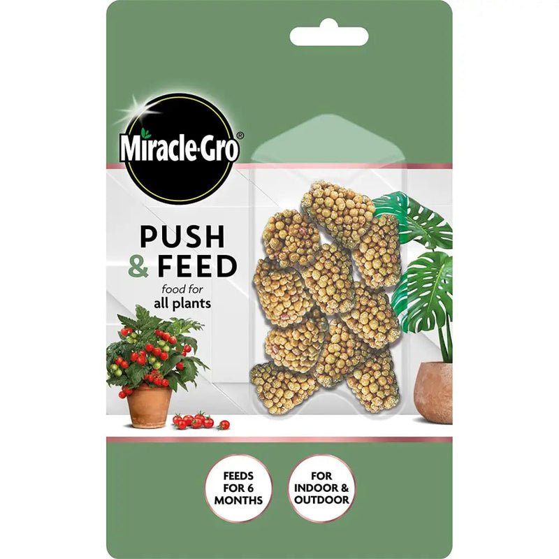Miracle Gro Push & Feed Plant Food Cones 10Pk
